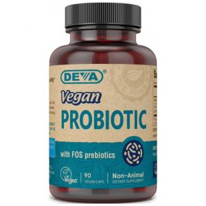 Deva Vegan Probiotic with FOS Prebiotics