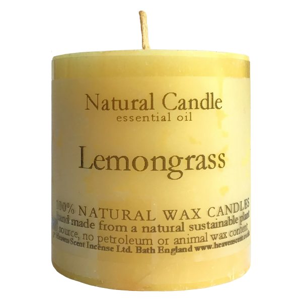 Heaven Scent Essential Oil Candle - Lemongrass