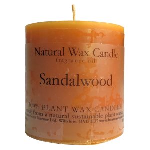 Heaven Scent Fragranced Candle - Sandalwood