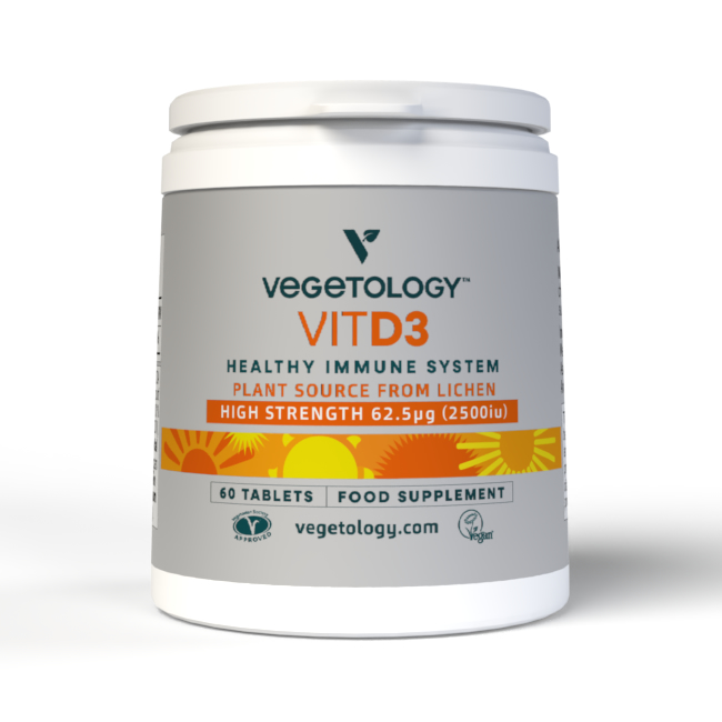 Vegetology Vitashine Vitamin D3 - 2500iu Vegetology Vitashine Vitamin D3 - 2500iu