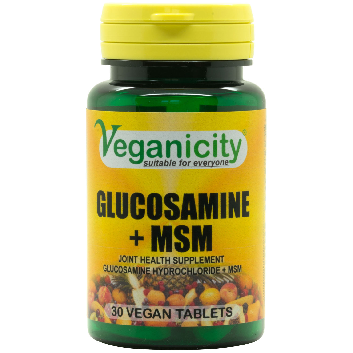 Veganicity Glucosamine + MSM Veganicity Glucosamine + MSM