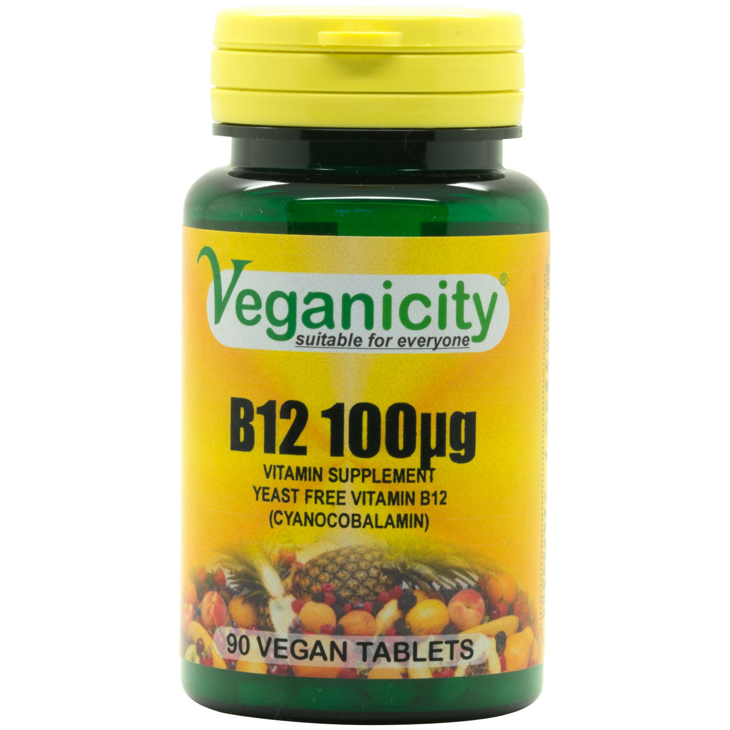 Veganicity Vitamin B12 - 100mcg Veganicity Vitamin B12 - 100mcg