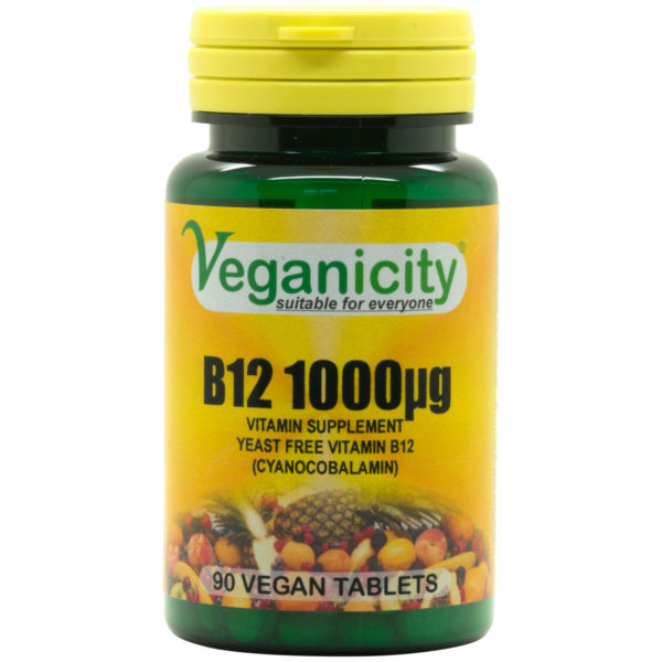 Veganicity Vitamin B12 - 1000mcg