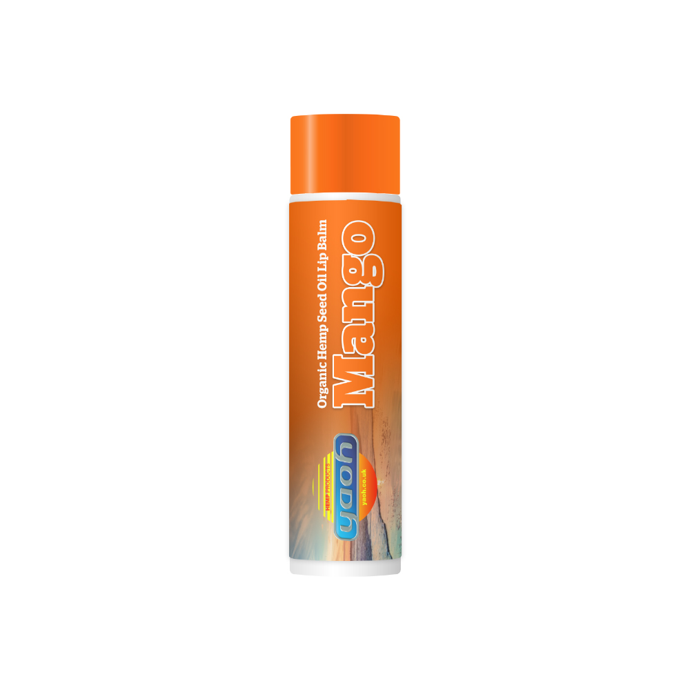 Yaoh Organic Hemp Seed Oil Lipbalm - Mango Yaoh Organic Hemp Seed Oil Lipbalm - Mango