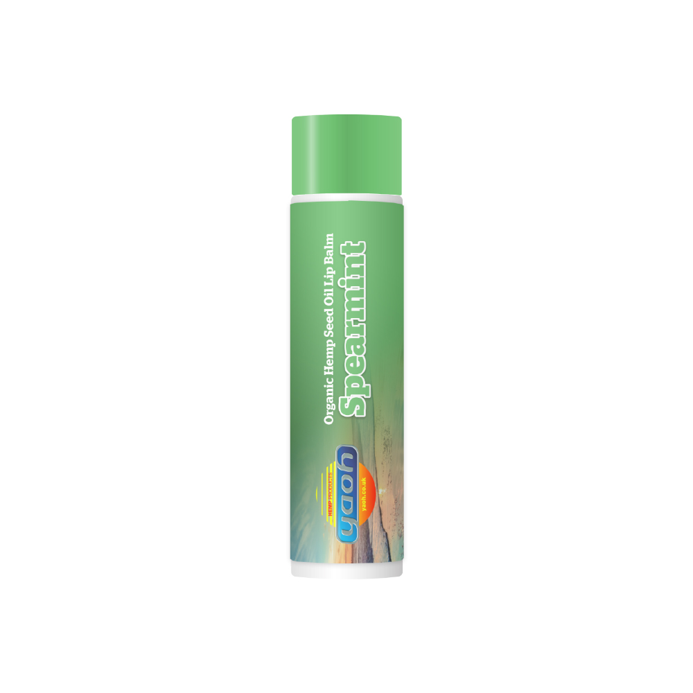 Yaoh Organic Hemp Seed Oil Lipbalm - Spearmint Yaoh Organic Hemp Seed Oil Lipbalm - Spearmint