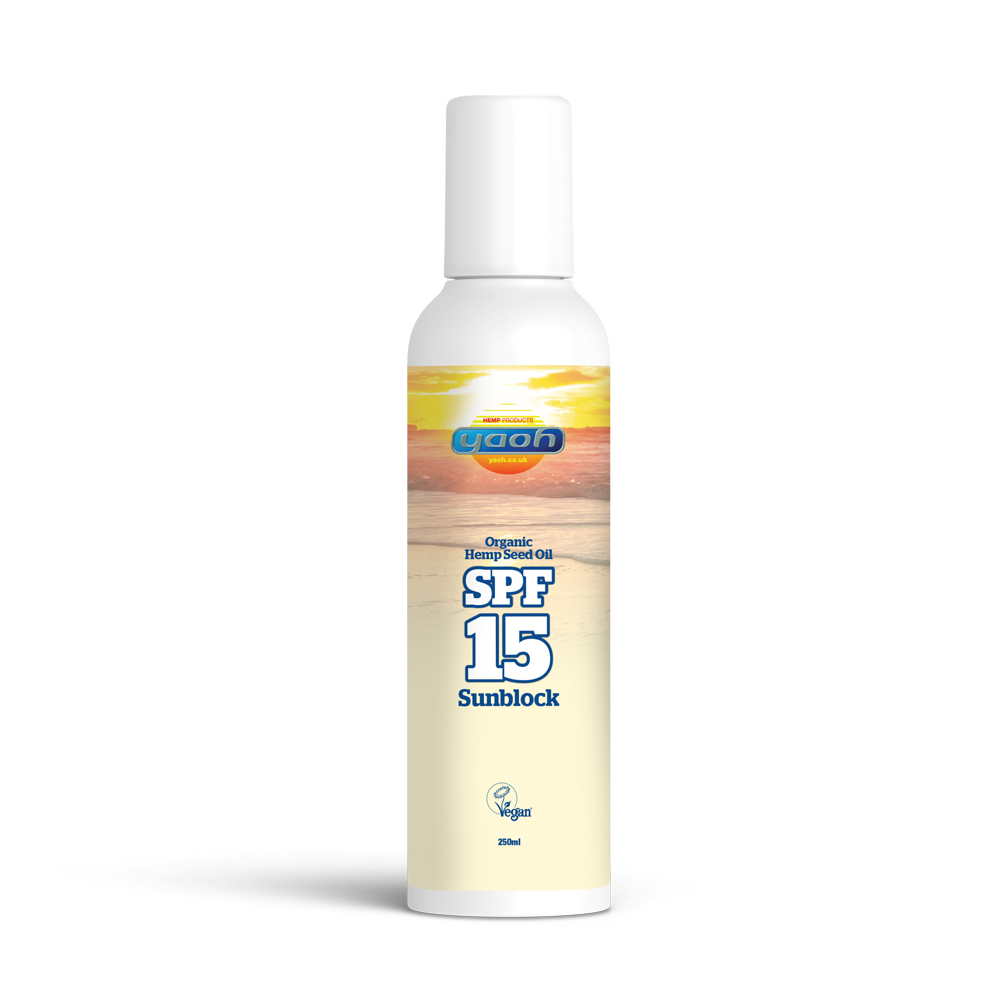 Yaoh Organic Hemp Seed Oil Sun Block - SPF15 Yaoh Organic Hemp Seed Oil Sun Block - SPF15