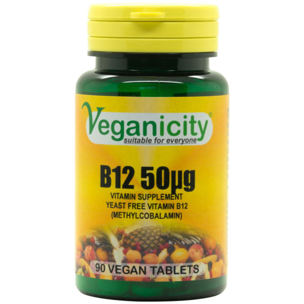 Veganicity Vitamin B12 - 50mcg