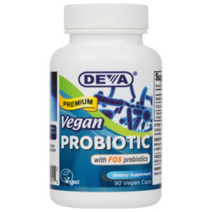 Deva Vegan Probiotic with FOS Prebiotics