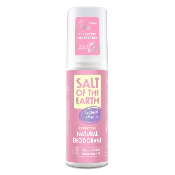 Salt of the Earth Natural Deodorant Spray - Lavender & Vanilla