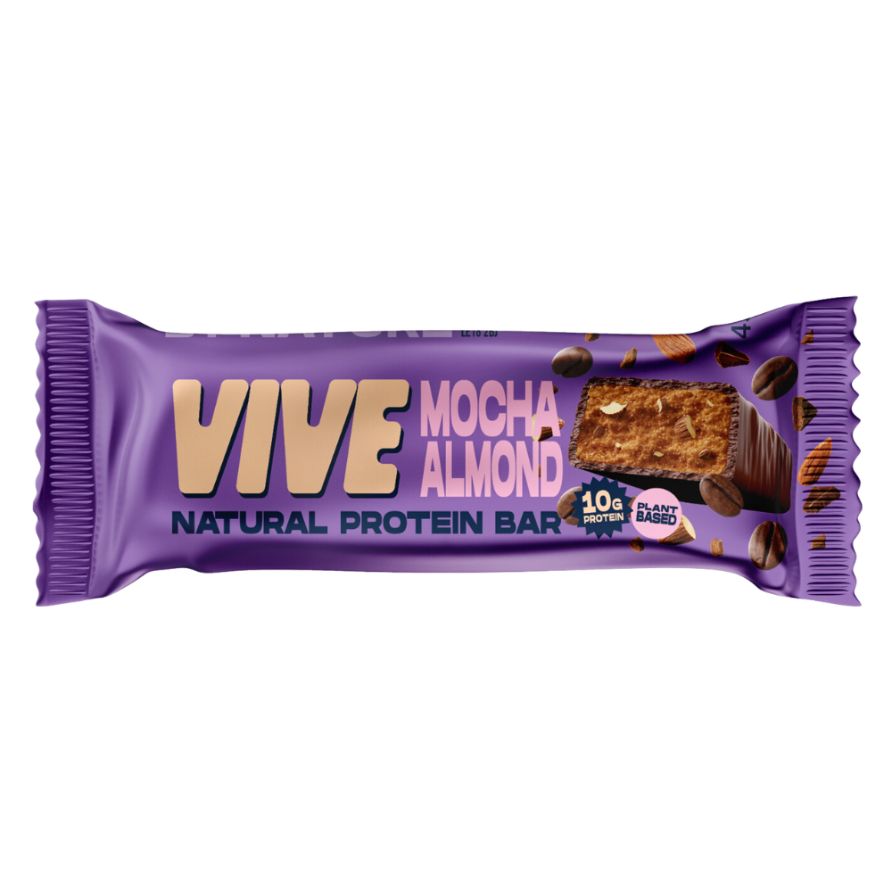 Vive Natural Protein Snack Bar - Mocha Almond Vive Natural Protein Snack Bar - Mocha Almond