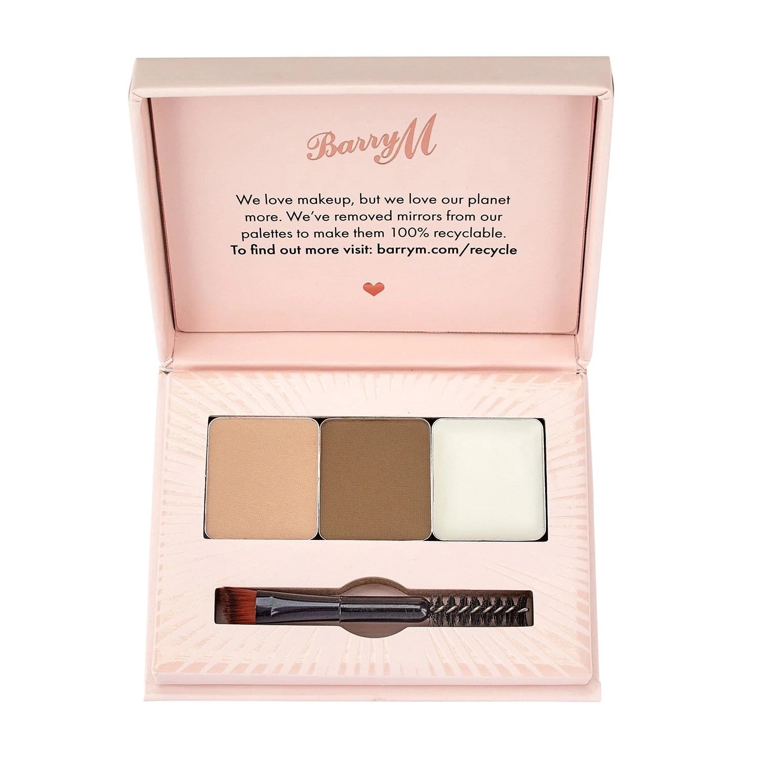 Barry M Cosmetics Fill and Shape Brow Kit - Light (no. 1) Barry M Cosmetics Fill and Shape Brow Kit - Light (no. 1)