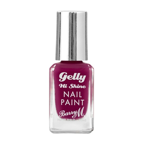 Barry M Cosmetics Gelly Hi Shine Nail Paint - Plum Jam (no. 94)