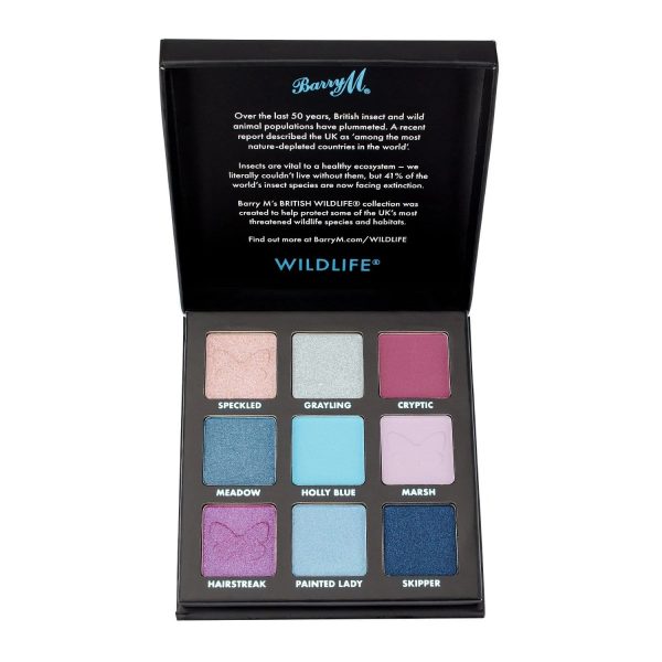 Barry M Cosmetics WILDLIFE® Eyeshadow Charity Palette - Butterfly