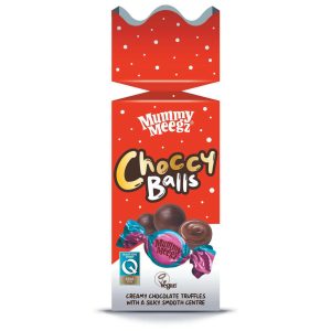 Mummy Meegz Choccy Balls Christmas Cracker Mummy Meegz Choccy Balls Christmas Cracker