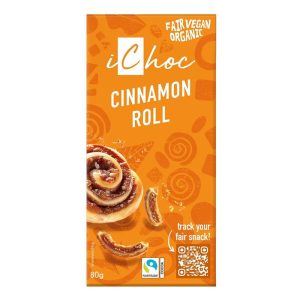 iChoc Cinnamon Roll Chocolate Bar
