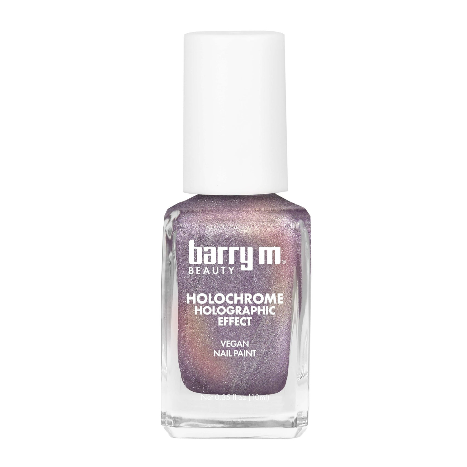 Barry M Cosmetics Holochrome Holographic Effect Nail Paint - Lavender Lights (no. 2) Barry M Cosmetics Holochrome Holographic Effect Nail Paint - Lavender Lights (no. 2)