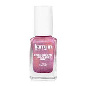 Barry M Cosmetics Holochrome Holographic Effect Nail Paint - Pink Pixie (no. 1)