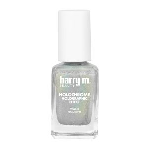 Barry M Cosmetics Holochrome Holographic Effect Nail Paint - Silver Stardust (no. 4)