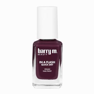 Barry M Cosmetics In A Flash Quick Dry Nail Paint - Plum Passion (no. 29)