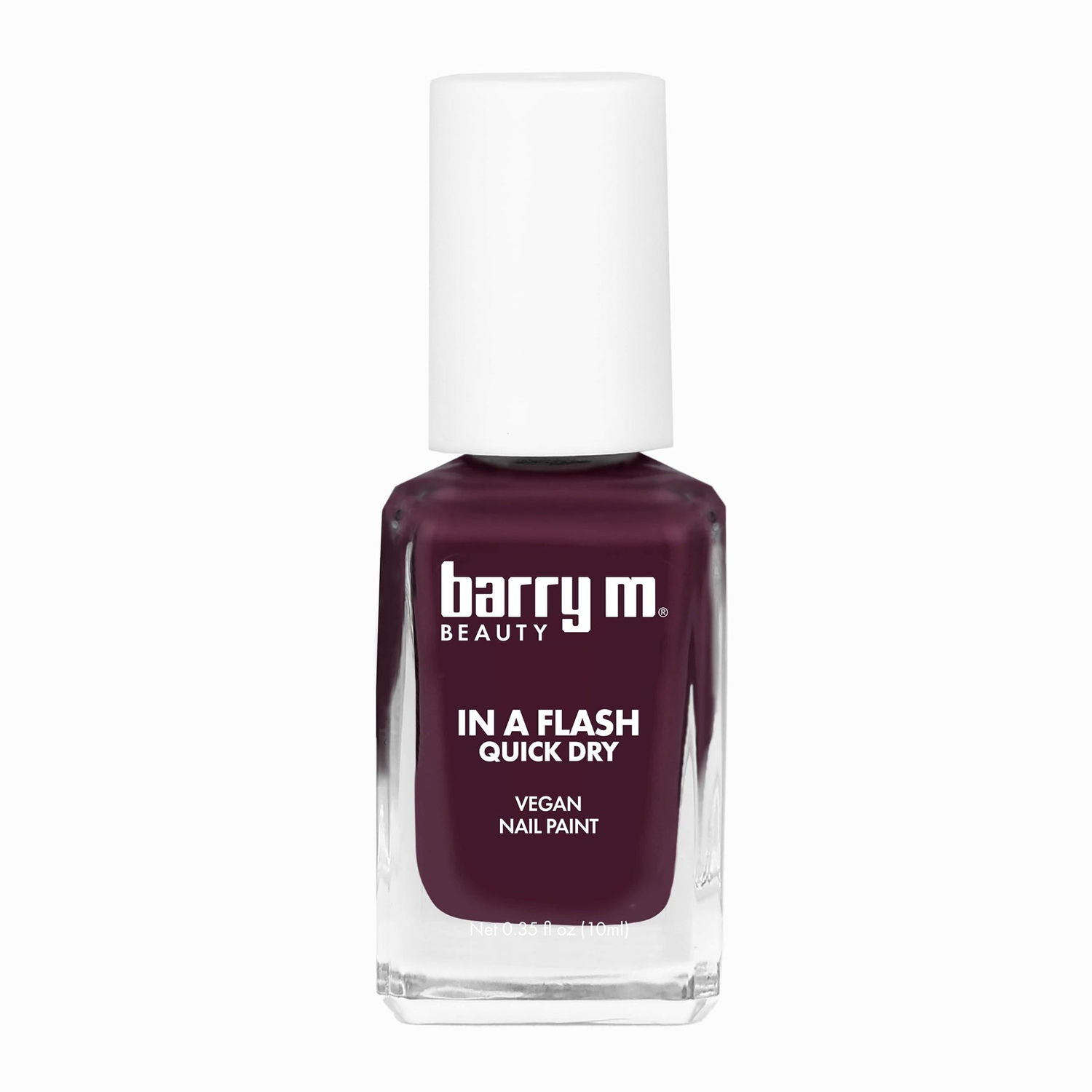 Barry M Cosmetics In A Flash Quick Dry Nail Paint - Plum Passion (no. 29) Barry M Cosmetics In A Flash Quick Dry Nail Paint - Plum Passion (no. 29)